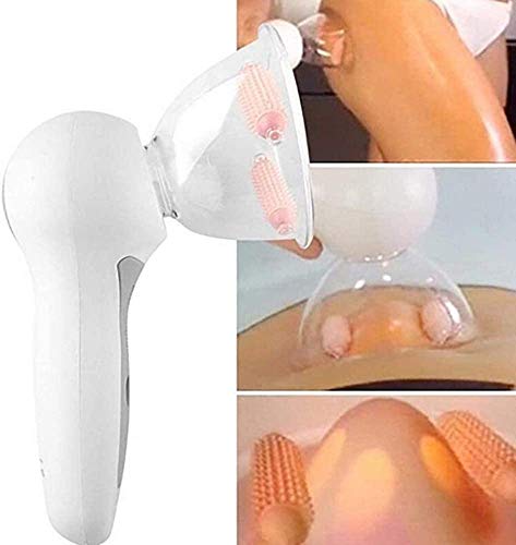 XPF Dispositivo De Ventosas Masajeador De Vacío Eléctrico Rodillo De Masaje Masajeador De Cuerpo Completo Tratamiento Reafirmante Corporal Masaje Al Vacío Anticelulítico