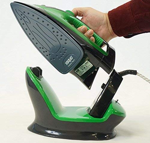 XSQUO Useful Tech Plancha DE Vapor 2 EN 1 INALAMBRICA O con Cable 2.200W Suela CERÁMICA. Vapor Vertical Y Horizontal. AIRVAPORE Plus