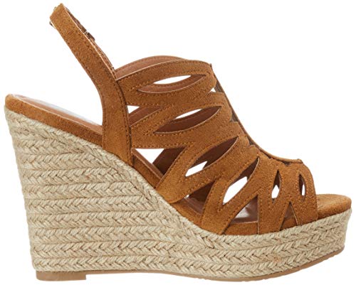 XTI 44039.0, Sandalias con Plataforma para Mujer, Marrón (Camel Camel), 38 EU