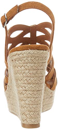 XTI 44039.0, Sandalias con Plataforma para Mujer, Marrón (Camel Camel), 38 EU