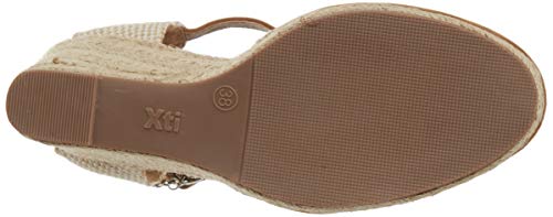 XTI 49730.0, Sandalias con Plataforma para Mujer, Marrón (Camel Camel), 41 EU