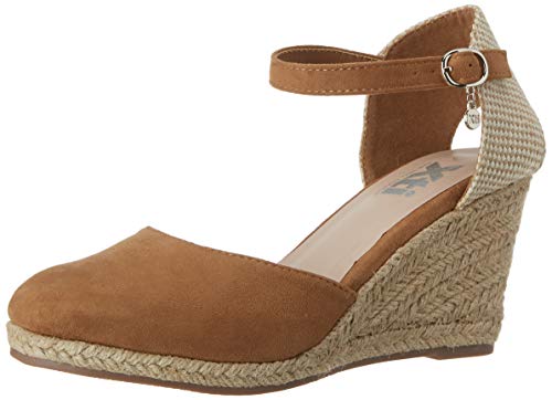 XTI 49730.0, Sandalias con Plataforma para Mujer, Marrón (Camel Camel), 41 EU