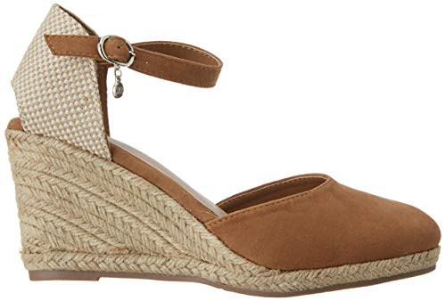 XTI 49730.0, Sandalias con Plataforma para Mujer, Marrón (Camel Camel), 41 EU
