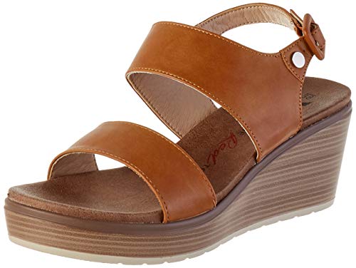 XTI 49866.0, Sandalias con Plataforma para Mujer, Marrón (Camel Camel), 39 EU