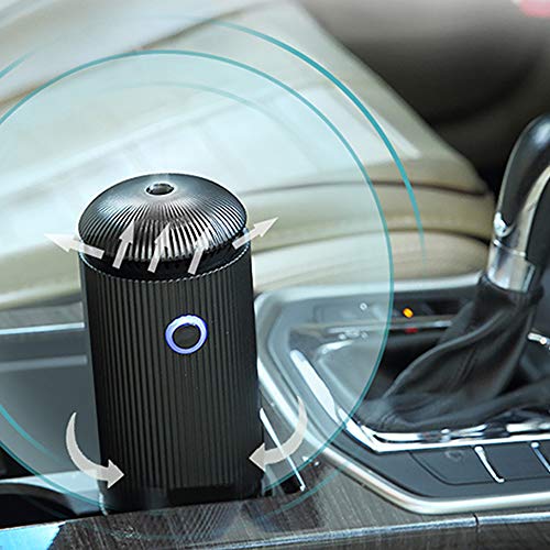 XUMI Humidificador Purificador de Aire del Coche Aceite Esencial de Aroma Ultrasónico Purificador de Iones Negativos Mini Ambientador Humidificador de Aire USB
