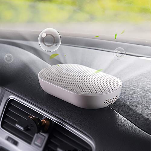 XUMI Purificador de Aire de Coche PM2.5 Formaldehído Eliminación de Desodorización Ionizador de Aire Humidificador Accesorios de Interior de Coche Blanco