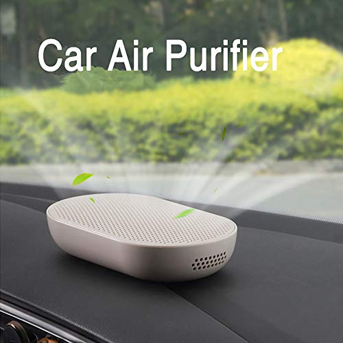 XUMI Purificador de Aire de Coche PM2.5 Formaldehído Eliminación de Desodorización Ionizador de Aire Humidificador Accesorios de Interior de Coche Blanco