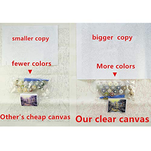 xuxut Pintura por Números DIY Tamaño Grande Salto Spider-Man Figura Lienzo Decoración De La Habitación Imagen De Arte Regalo para Niños-40X50Cm_DIY_Frame