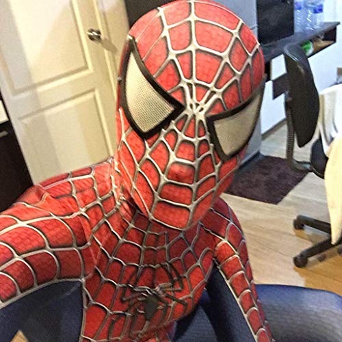 XXW nuevo traje de Spiderman 3D impreso Lycra Spandex adulto traje de hombre araña para la mascota de Halloween Cosplay