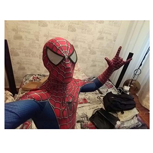 XXW nuevo traje de Spiderman 3D impreso Lycra Spandex adulto traje de hombre araña para la mascota de Halloween Cosplay