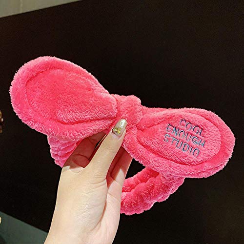 XZY Tendencias Bandas elásticas para el Cabello   Lavado Cara Turbante   Orejas Mujeres Maquillaje   Accesorios de Pelo de Cangrejo de Dibujos Animados Activos, Arco 4