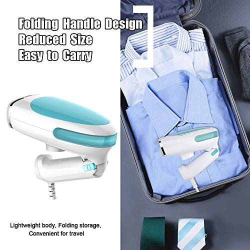 Yaasier Plancha Ropa Vapor Vertical, 1500W Plancha Vertical Viaje 250ML Plancha Ropa Portatil Adecuado para Home y Travel, Calienta en 30 Segundos,Tres Modos