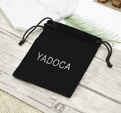 YADOCA 15 Piezas 1.2 mm Set de Acero Inoxidable Piercing Colores Mujer Nariz Piercing Herradura Anillos Labret Piercing Clicker Septum Labio Anillo Aro Helix Cartílago Tragus 8mm 10mm