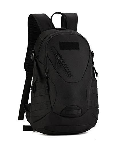 Yakmoo Mochila de Asalto 20L Estilo Militar Táctico Molle Sistema Bolsa de Estudiante Impermeable al Aire Libre