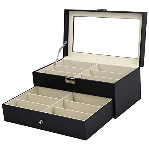 Yamyannie - Caja de gafas de sol para coleccionista de gafas