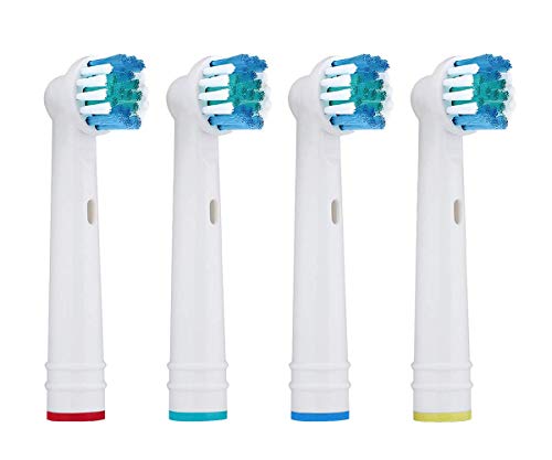 Yanaboo 16 cabezales de repuesto para cepillos de dientes eléctricos Braun Oral B, incluye Precision Clean, Floss Action, Cross Action, 3D white