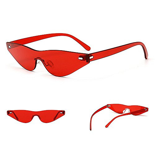 Yangxuelian Gafas de Sol polarizadas Gafas de Sol súper pequeñas de Media Luna de los años 90 Gafas de Sol pequeñas y con Estilo, pequeñas y clásicas Gafas de Sol Deportivas polarizadas para Hombres