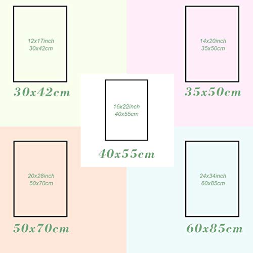 yaonuli Decoración para el hogar lienzos Panel de Pintura Anime Dibujos Animados Arte de la Pared Ninja póster niño Dormitorio mesita de Noche Cuadro Modular Pintura sin Marco 60x84cm