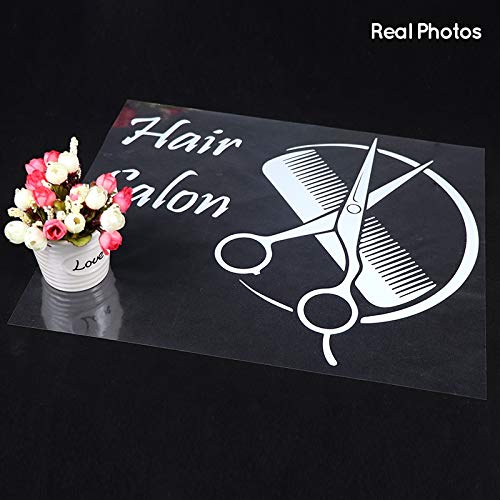 yaonuli Peluquería Pegatinas de Pared Moda Peluquería Pegatinas de Pared Inicio Sala de Estar Fondo Decoración de la Pared 36X45cm