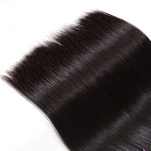 Yavida Extensiones de Cabello Natural Pelo Natural Humano Cabello Humano Lisado Remy Dritto Extensiones Naturales Largas 300g Colore Naturale 14 16 18 Pollici