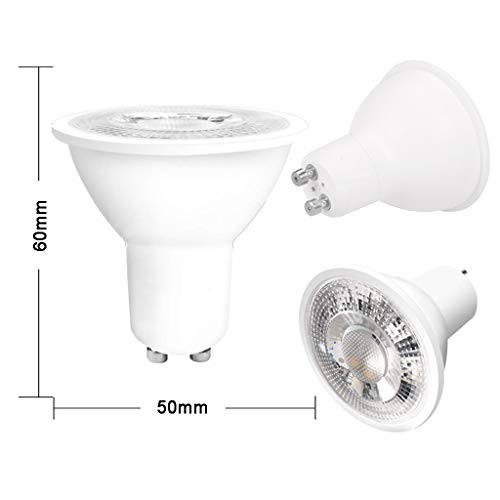 YAYZA! 4-Paquete Premium Regulable GU10 6W RGB + Blanco Cálido 3000K Color Que Cambia IR Control Remoto Foco LED Foco Empotrable Bombilla