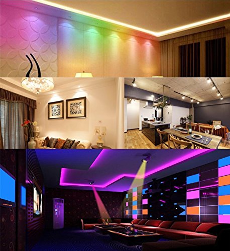 YAYZA! 4-Paquete Premium Regulable GU10 6W RGB + Blanco Cálido 3000K Color Que Cambia IR Control Remoto Foco LED Foco Empotrable Bombilla