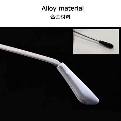 YDYJ Gafas De Lectura Mini Lectores De Oro Portátiles Plegables para Hombres Gafas De Mujer Bisagras De Primavera Gafas con Estuches De Lectura