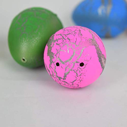 Yeelan Huevos de Dinosaurio Huevo de Juguete Crecimiento Dino Dragon para niños Paquete de Gran tamaño de 30 Piezas, Grieta Colorida