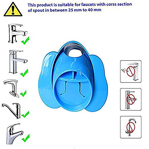 YIQI Extensor de Grifo para niños bebés Niños - Juego de 2 Extensores de Animales para lavamanos del lavamanos de Las Llaves (Elefante + Patos)