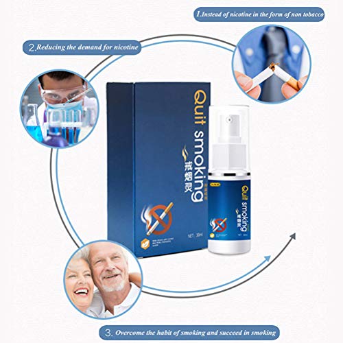 Yissma Finalmente Fuma 30ml Dejé de Fumar Dejé de Fumar Spray Fumar Spray Oral