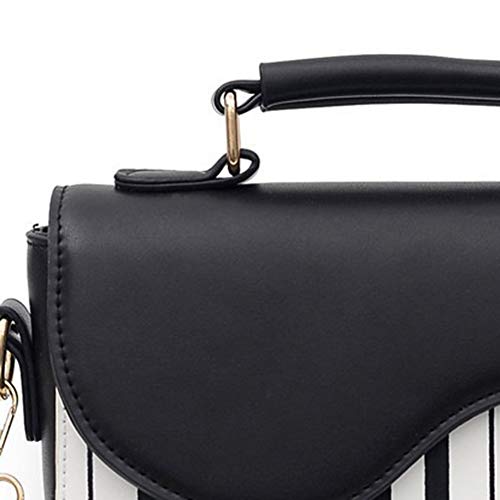 Yiyu Damas de Piano con Estilo del Monedero del Hombro del Bolso del patrón, Bolso de Hombro for Las Damas x (Color : Pink)