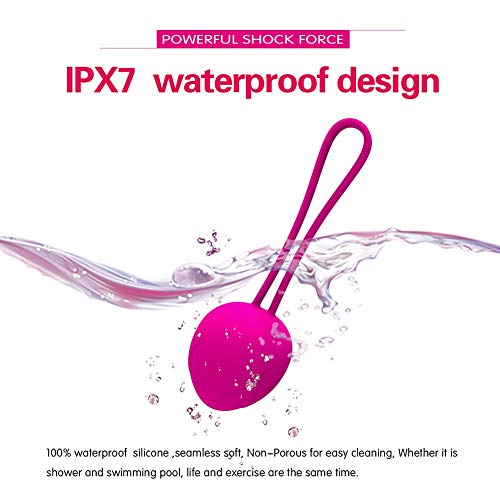 YL Kegel Pelota de Ejercicios para Mujeres, Silicona, Peso Rosado, Kegels Trainer Set Kit