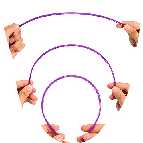 YMHPRIDE, diadema para mujeres y niñas, 14 piezas, diadema de plástico caramelo para niñas, mujeres, diadema antideslizante, accesorios para el cabello a la moda