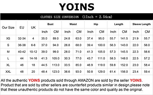 Yoins - Mono de manga larga para mujer, un solo hombro, elegante, monocromático A-gris oscuro. XL