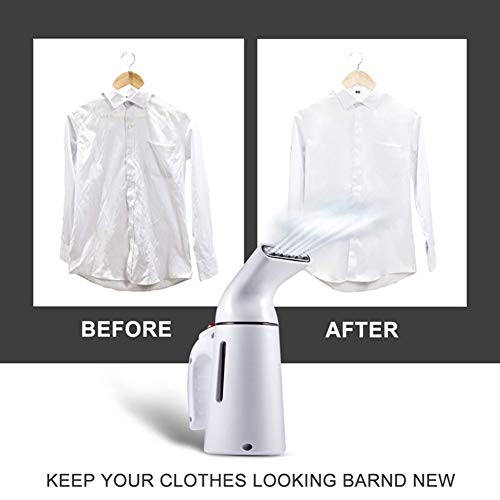 YONG 700W Plancha Vertical Vapor, Plancha de Ropa Vertical&Horizontal, Plancha Portátil en Uso Húmedo y Seco, Plancha de Viaje Portátil de Calentamiento Rápido 150ml