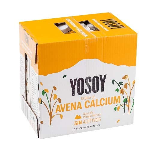 Yosoy - Bebida Vegetal de Avena con Calcio - Caja de 6 x 1L