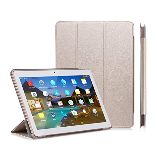 YOTOPT Funda para Tablet 10.1 / Solo 4G + 64G（K107），Oro