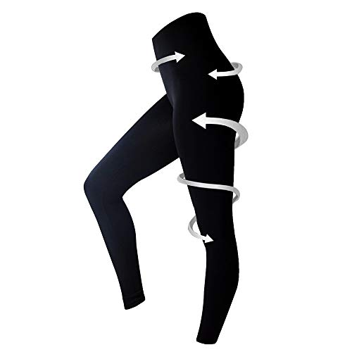 your+ Leggings de mujer - Leggings de vientre con cintura alta - Shapewear (XL)