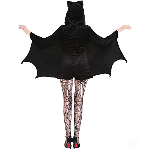 YourBoob Traje De Murciélago Animal para Mujer Traje De Vampiro Fiesta De Halloween Cosplay Ropa De Mujer Disfraces De Miedo,XXL
