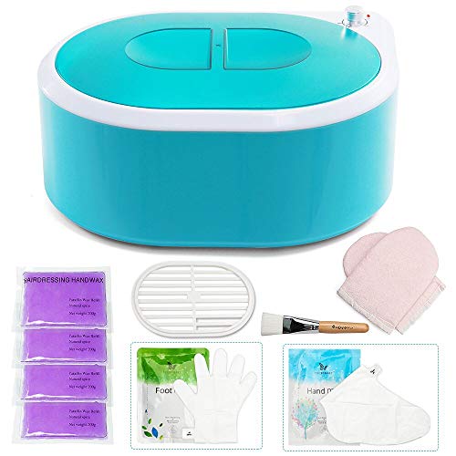 Yoursmart Baños de parafina, Masaje Calentador de parafina Usado en Termoterapia Manos y Pies - Nutre la Piel Suave y Tersa