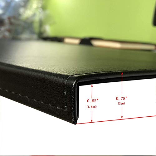 YSM PU Artificial de Oficina de Cuero Escritorio tapete de Ratones con una empuñadura Completa fijación de Labios