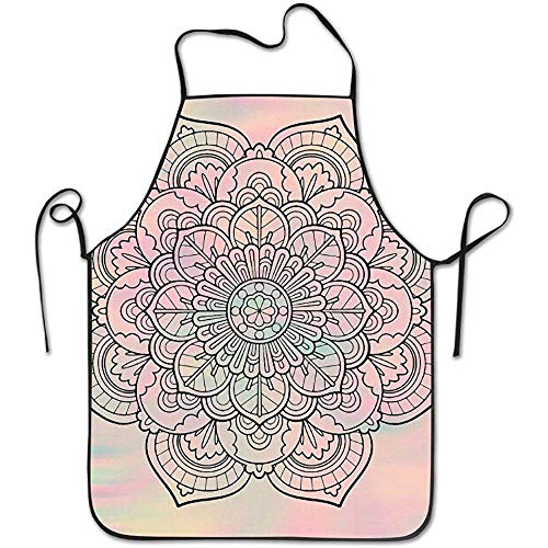 Yuanmeiju I Love Tacos Mexican Food Waterproof DurableAdjustable Cooking Delantal