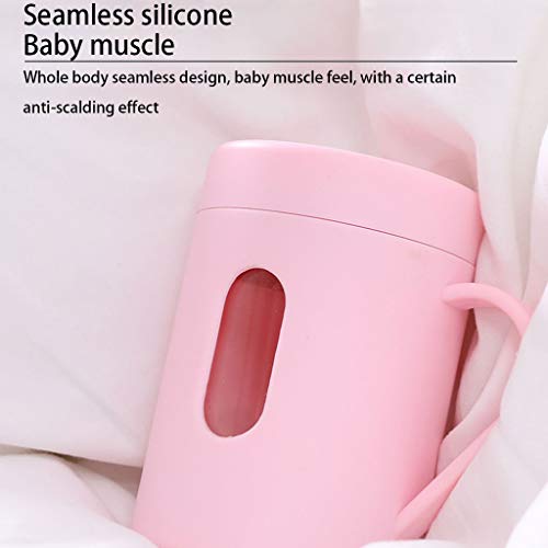 YUELANG - Taza de agitación automática para café, té y chocolate caliente Mi (rosa)