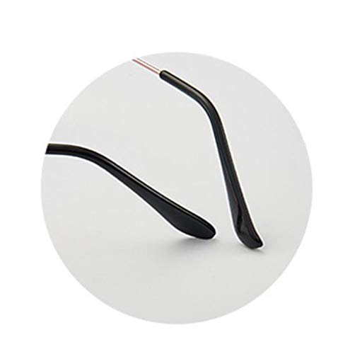 YUEMING 1 par de gafas gafas de sol de moda Gafas de sol en forma de corazón Gafas de sol de corazón de durazno Gafas de Sol de Hippies Marco de metal (Azul)