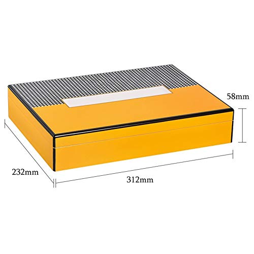 YUIOP Humidor de Cedro, Caja for Travel Club Gabinete Accesorios de Fumar Portátil Humidor de Piezas