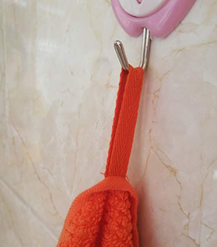 YUMU CASA Juego de 5 Toallas de Mano y Cara con Gancho de algodón Suave Absorbente para bebé y niños/Toalla de Cocina/Baberos de bebés/Toalla de Sudor para niños (50 x 25 cm)