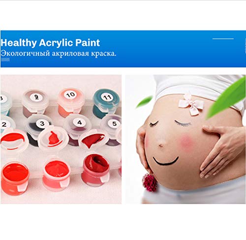 YUNYONG Pintar por Números para Adultos Y Niños Imagen Caligrafía De Pintura De Perros Y Gatos sobre Lienzo Colorear por Números 40X50Cm