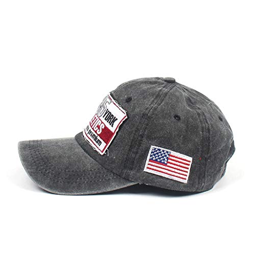 Yvelands Unisex Hombres Mujeres Liquidación Moda Béisbol Ajustable Deporte Snapback Gorra Hip-Hop Sombrero (Café,Un tamaño)