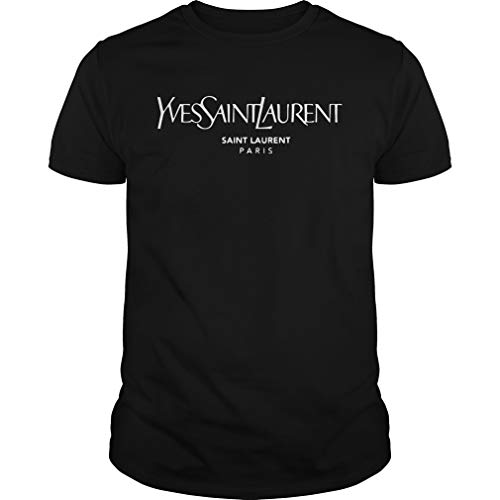 Yve.s Sain.t L.aurent Paris Unisex -Front Print Tshirt For Men and Women.