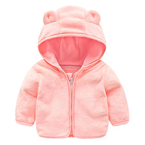 YWLINK NiñOs Unisex Chaquetas De Plumas Ligero con Capucha Sudadera-Animados-Chaqueta-Invierno Mullidita Y Abrigada Calentita Suave CóModo Orejas De Conejo Grueso Chaqueta